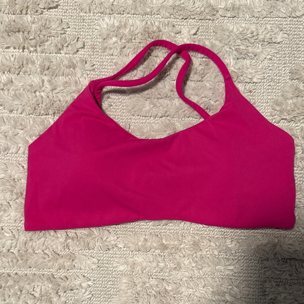 Women's Pink Sports Bra